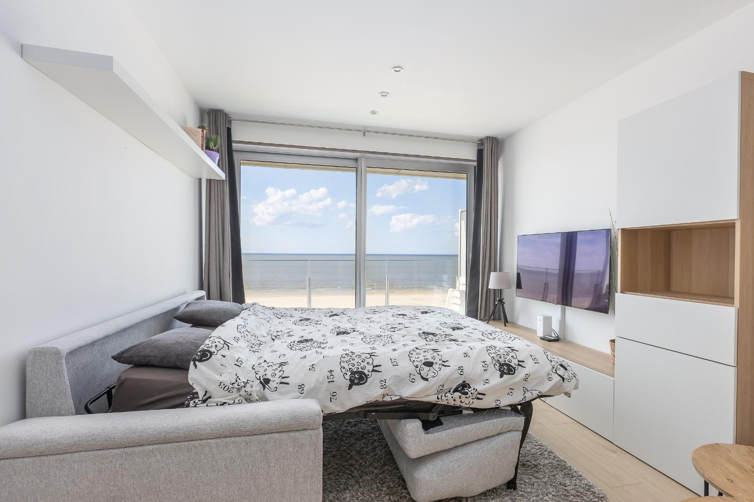 Studio Met Frontaal Zeezicht Middelkerke Εξωτερικό φωτογραφία